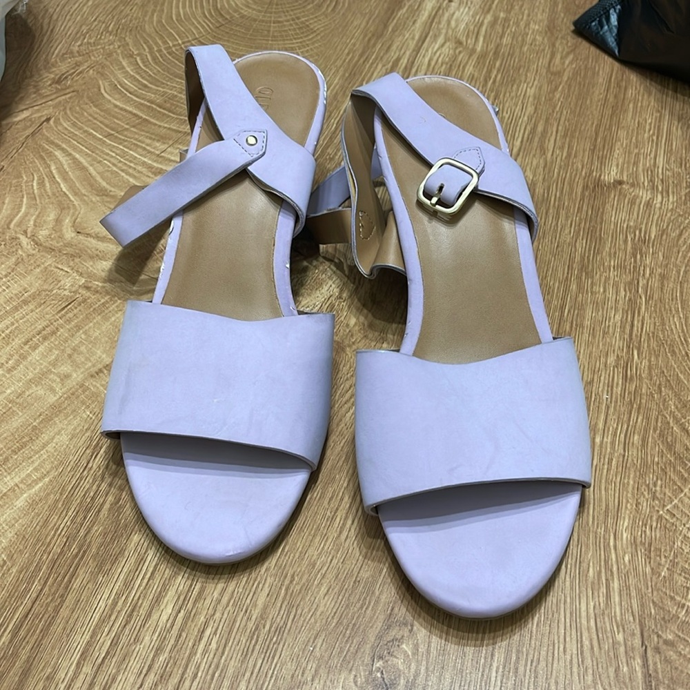 Cute Liliac Block Sandal